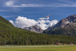 Flugplatz Samedan, Engadin