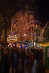 Dezember 2014: Göttinger Weihnachtsmarkt, Hoch-Rad am Johanniskirchhof