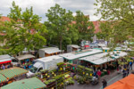 Mai 2015: Wochenmarkt, Am Wochenmarkt