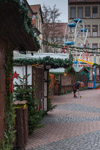 Dezember 2016: Sehr früh, Göttinger Weihnachtsmarkt, Johanniskirchhof