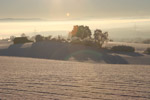 Sonnenaufgang im Winter, Löffingen, Südschwarzwald