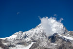 Dent Blanche, Blick vom Riffelseeweg, Wallis