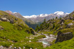 Trift, Hintergrund rechts Monte Rosa