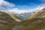 Blick ins Val Champagna, Engadin