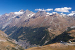 Zermatt, Blick von Staffelalp, Wallis