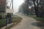 Hammerstadt, Landstraße Richtung Süden ...